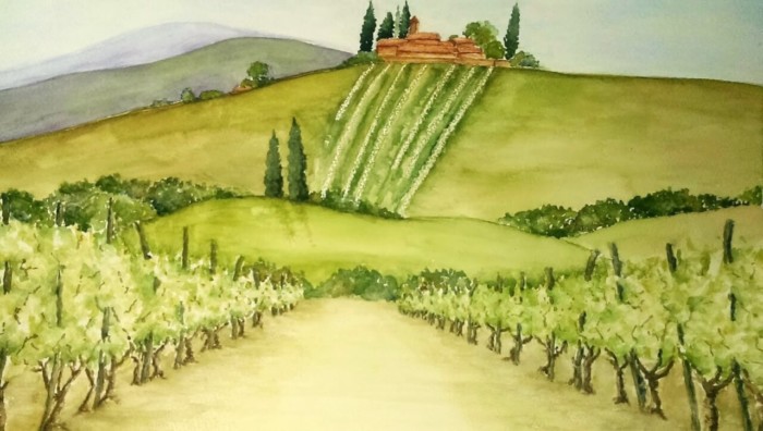 Italiaans landschap